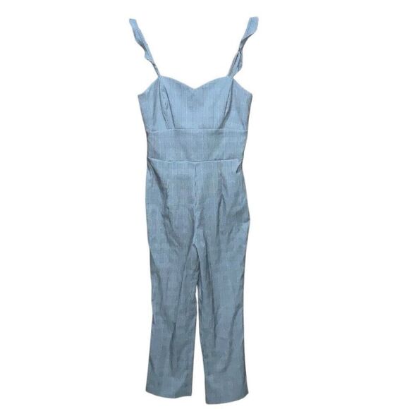 NWT Willow & Clay houndstooth jumpsuit size M - Picture 7 of 8